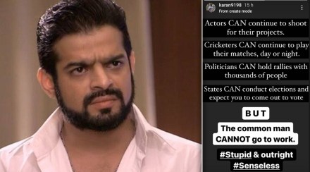 “राजकारण्यांच्या प्रचारसभा चालतात पण सामान्य व्यक्ती ऑफिसला नाही जाऊ शकत”