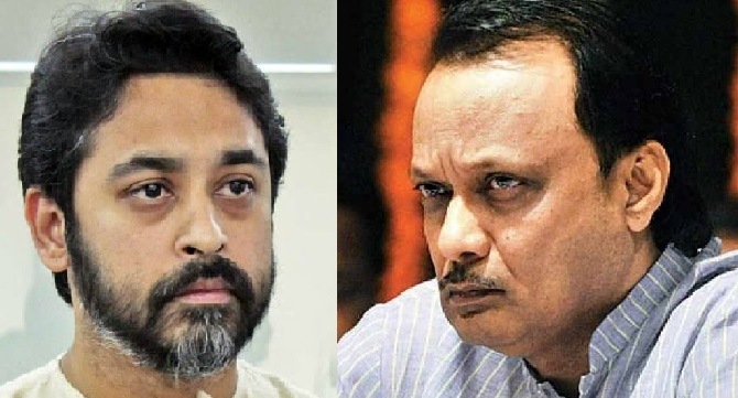 nilesh rane on ajit pawar