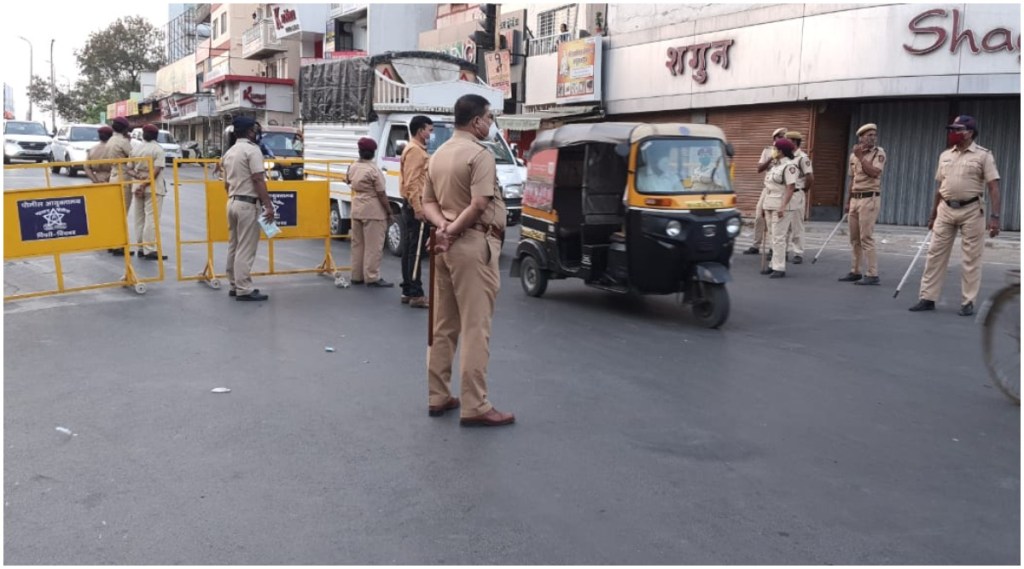 पिंपरी-चिंचवडमध्ये मिनी लॉकडाउनला व्यापारी, नागरिकांकडून प्रतिसाद