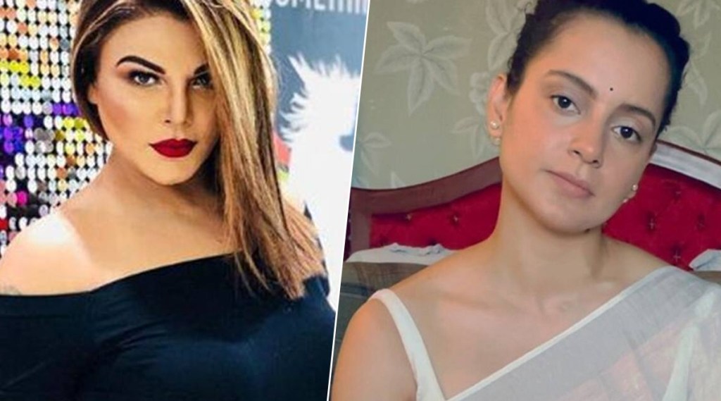 rakhi sawant, kangana,