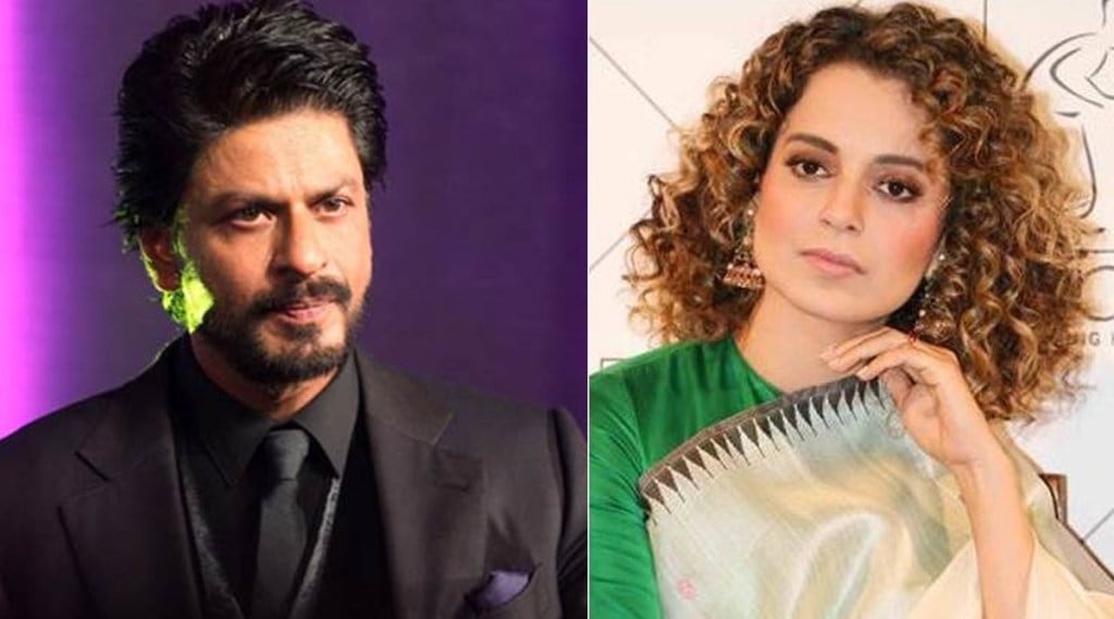 कंगनाने शाहरुखसोबत केली स्वत: ची तुलना, म्हणाली दोघांमध्ये आहे एवढाच फरक