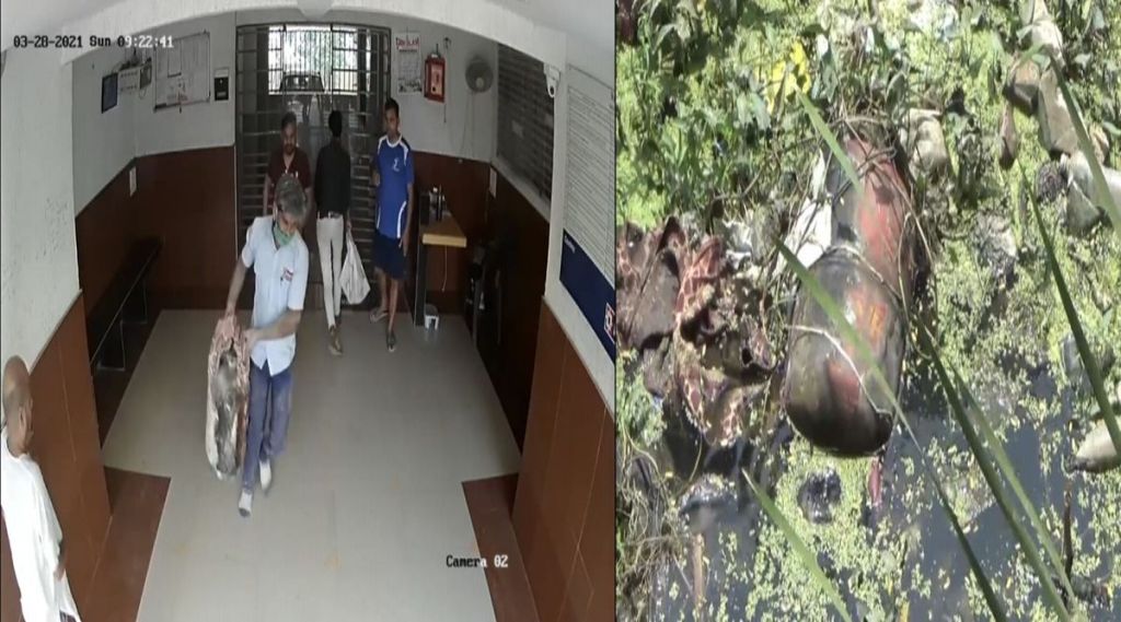 वसईत थरार! सोसायटीचा सुरक्षारक्षक बनला सुपरमॅन, घरात आग लागलेल्या गॅस सिलेंडरला हाताने उचलून गटारात टाकले वसईत थरार! सोसायटीचा सुरक्षारक्षक बनला सुपरमॅन, घरात आग लागलेल्या गॅस सिलेंडरला हाताने उचलून गटारात टाकले