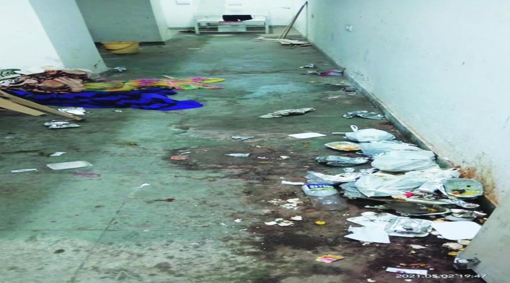 बिटको रुग्णालयातील स्वच्छतागृहात मृतदेह दोन तास पडून