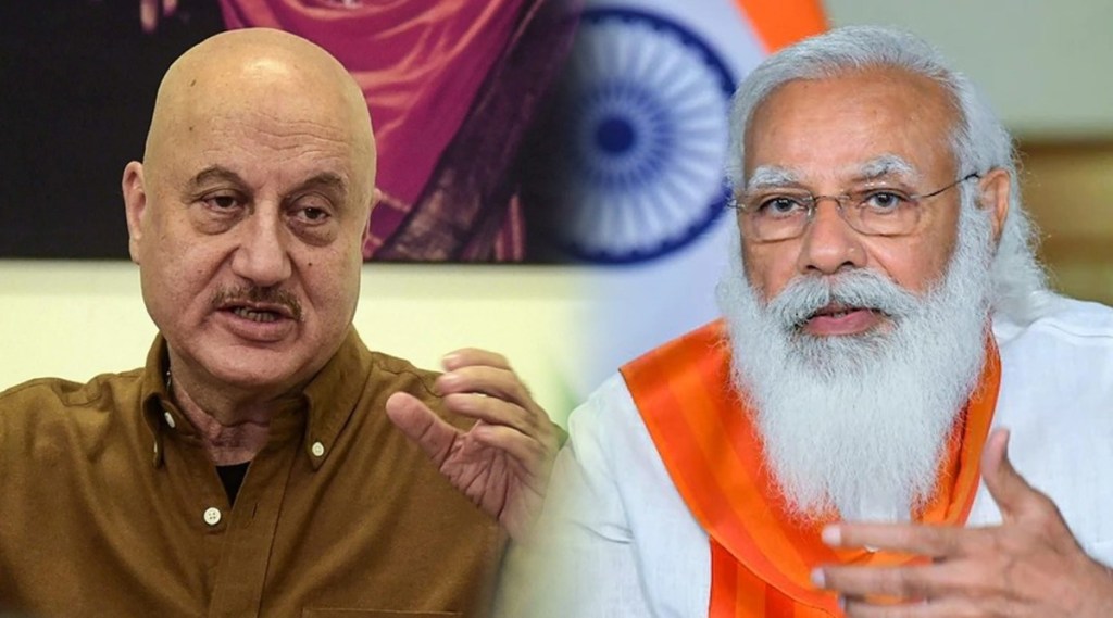 मोदी सरकारवर जाहीर टीका केल्यानंतर अनुपम खेर यांचं नवं ट्विट; म्हणाले…