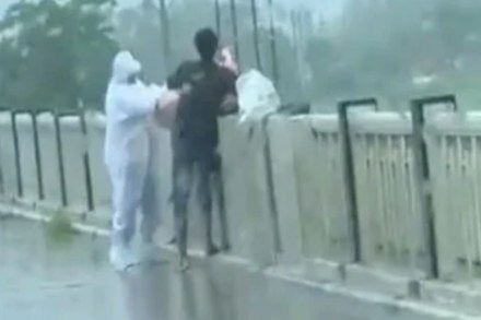 Relatives throw Covid patient body into river in UP