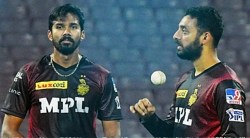 KKRचे वरुण चक्रवर्ती आणि संदीप वॉरियर चेन्नईला परतले