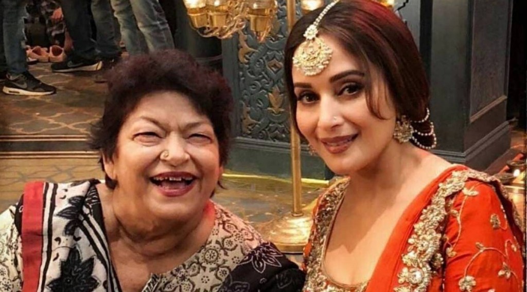 Madhuri dixit-Saroj Khan