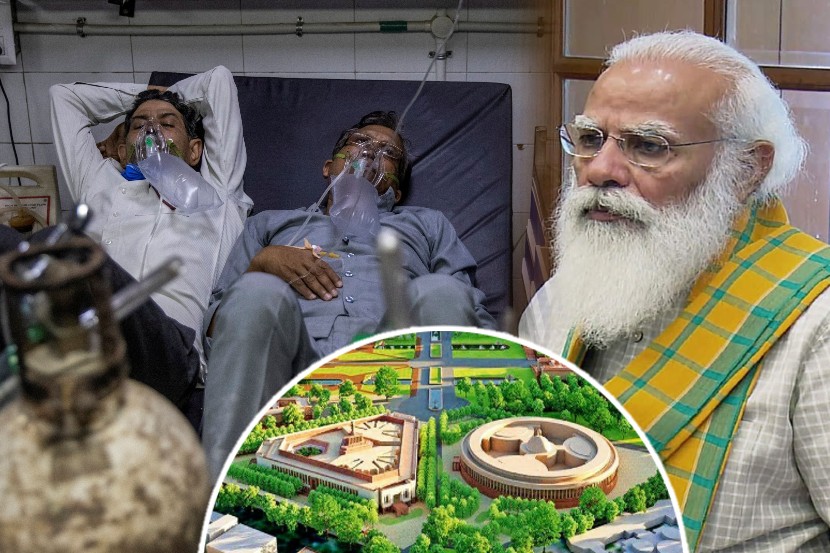 “लोक श्वास घेता येत नसल्याने मरतायत अन् दुसरीकडे अहंकारी मोदींनी नव्या संसदेचं बांधकाम सुरु ठेवलंय”