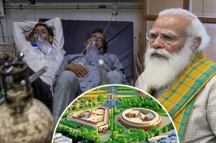 “लोक श्वास घेता येत नसल्याने मरतायत अन् दुसरीकडे अहंकारी मोदींनी नव्या संसदेचं बांधकाम सुरु ठेवलंय”