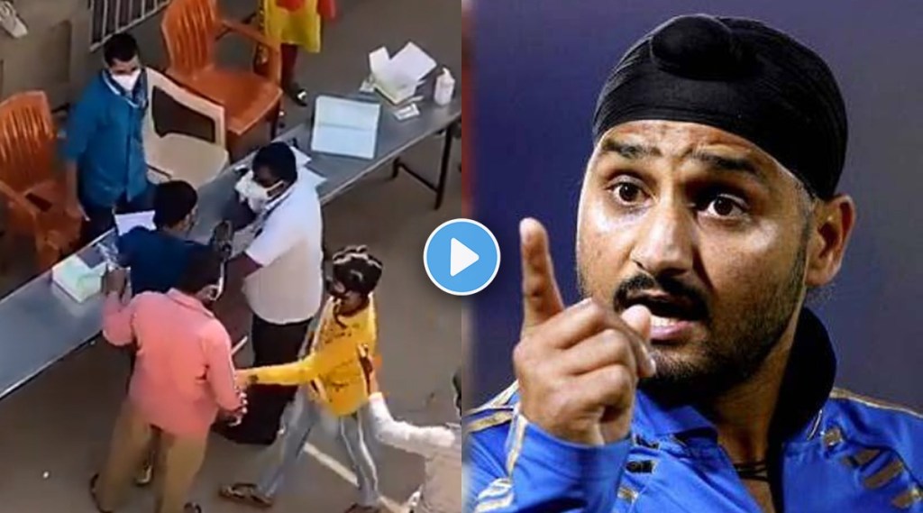 Harbhajan singh expressed anger while sharing the viral video of bengaluru