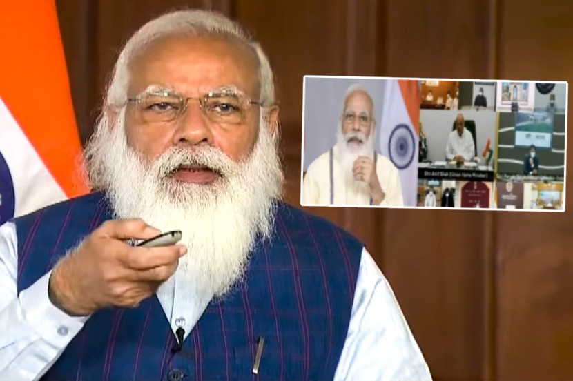 पंतप्रधानांची जिल्हाधिकाऱ्यांसोबतची बैठक लाइव्ह दाखवताना प्रोटोकॉल तुटला नाही का?; ‘आप’चा सवाल