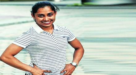 दडपणाखाली खेळ उंचावण्याची प्रणतीमध्ये क्षमता – दीपा दडपणाखाली खेळ उंचावण्याची प्रणतीमध्ये क्षमता – दीपा