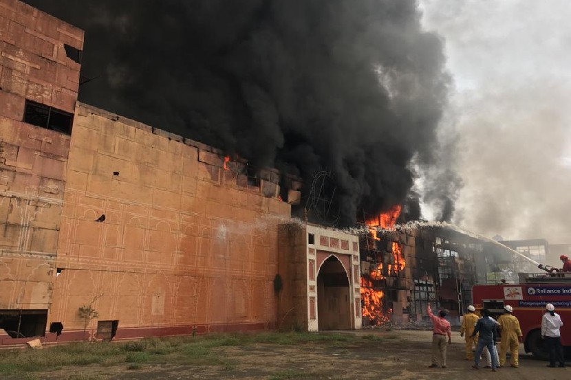 nitin chandrakant desai nd studio karjat fire