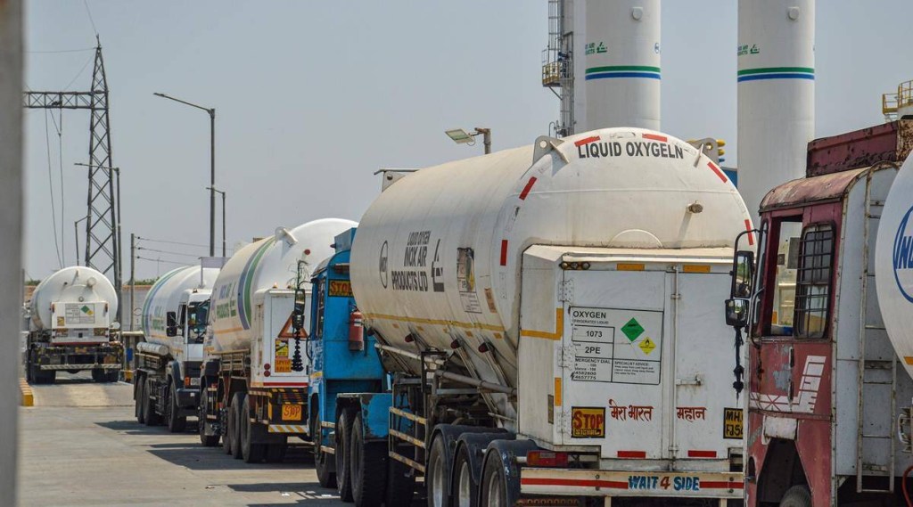 oxygen tanker