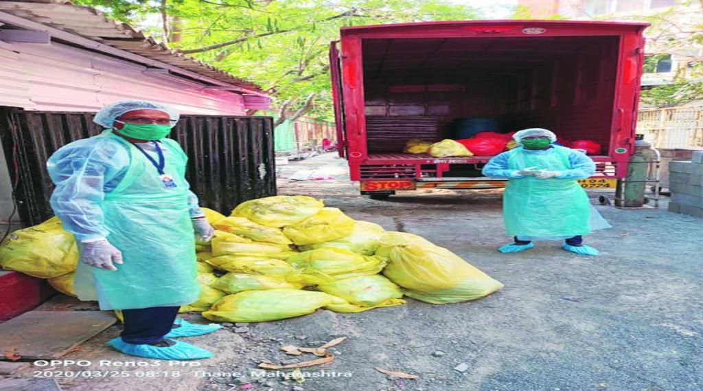 करोनाच्या जैववैद्यकीय कचऱ्यात वाढ