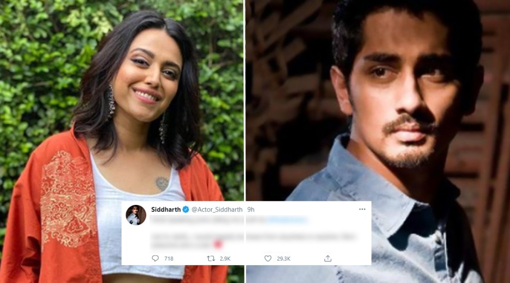 sidharth, swara bhaskar,