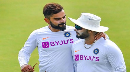 virat kohli and rishabh pant virat kohli and rishabh pant