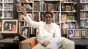 Loksatta drusthi ani kon with MNS Raj Thackeray