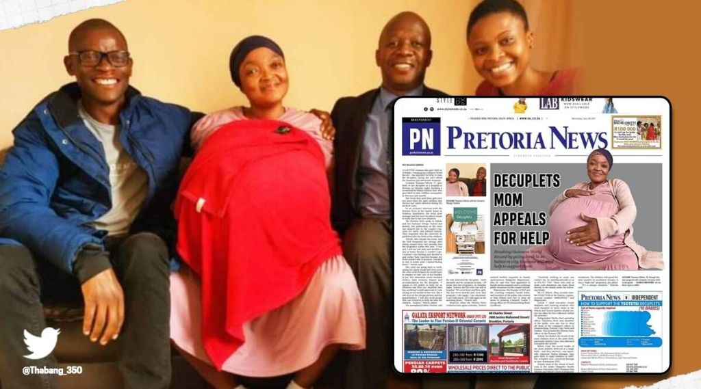 South African woman, South African woman give birth to 10 babies, Fake News, News authenticity, Gosiame Sithole, Phumla Williams,Piet Rampedi South African woman, South African woman give birth to 10 babies, Fake News, News authenticity, Gosiame Sithole, Phumla Williams,Piet Rampedi