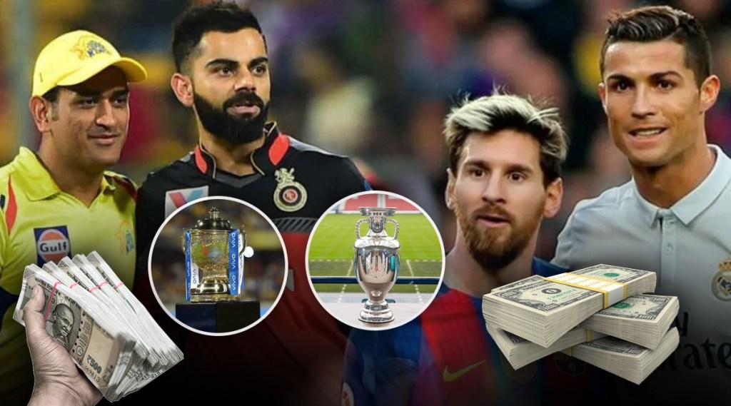 euro cup 2020 football is many times ahead of cricket in making money