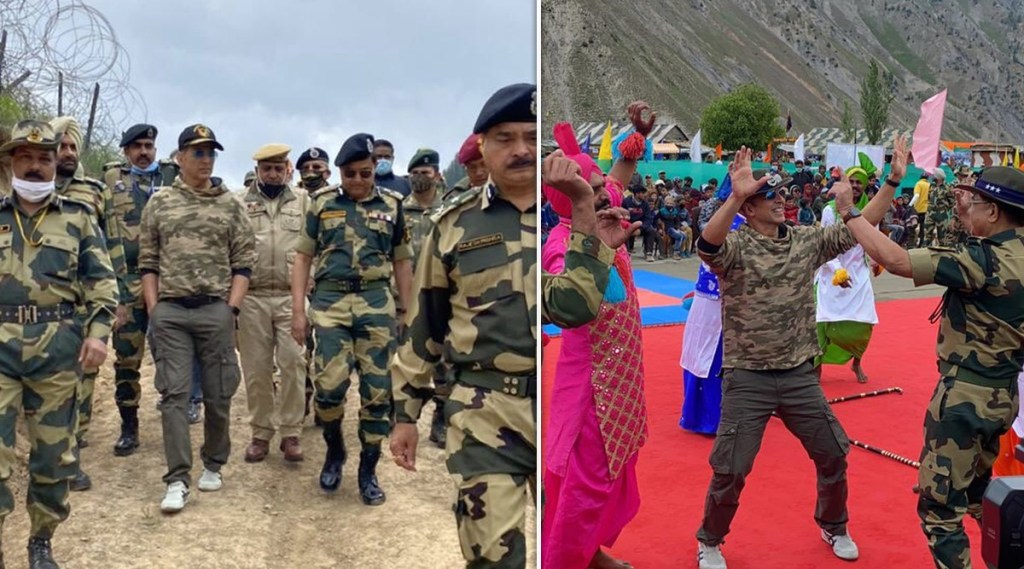 , akshay kumar dance with soliders