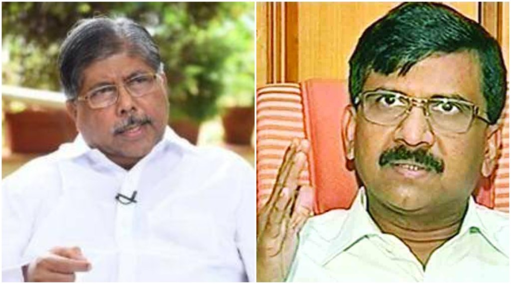 Sanjay Raut's challenge to Chandrakant Patil!