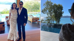 evelyn sharma honeymoon luxury resort
