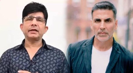 krk attacks akshay kumar shares old video of akshay kumar