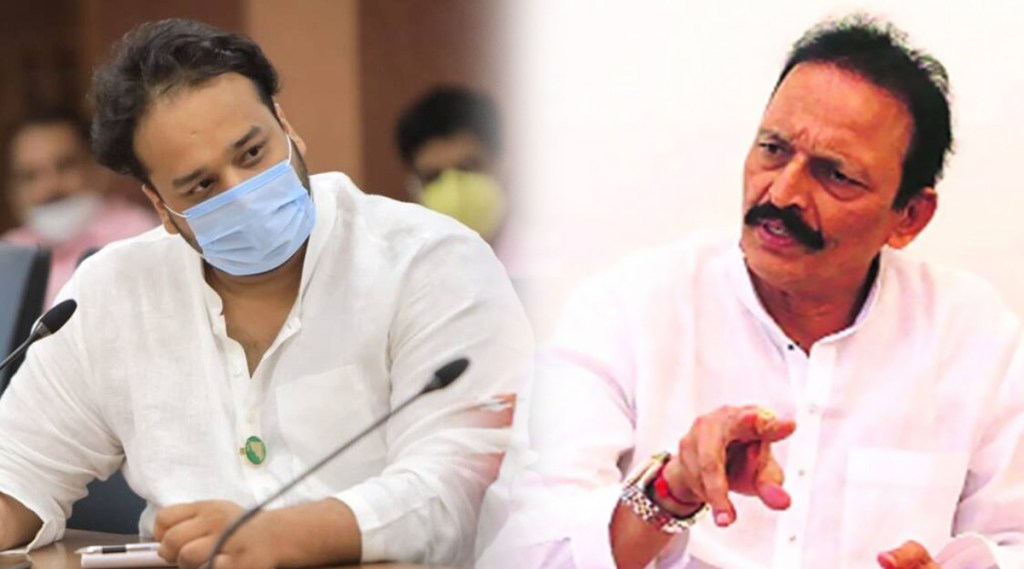 mumbai congress president bhai jagtap mla zeeshan siddiqui