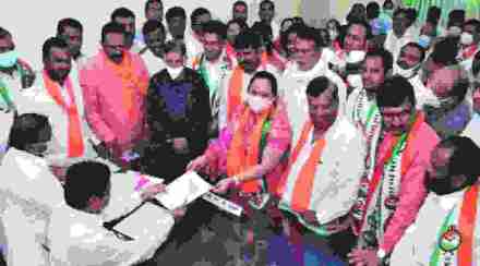 शिवसेनेच्या रोहिणी शेंडगे यांचा अर्ज