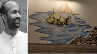 prabhakar pachpute painting political animal