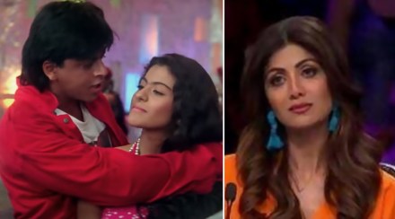 Shilpa Shetty, Raj Kundra, Baazigar, Yeh Kaali Kaali Aankhein, Yeh Kaali Kaali Aankhein song, shahrukh khan, kajol, kajol hit song,