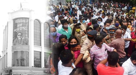 Shiv Sena, BJP workers clash, Ayodhya land deal