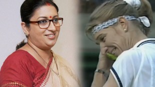 Smriti Irani sharing viral video of tennis player on instagram