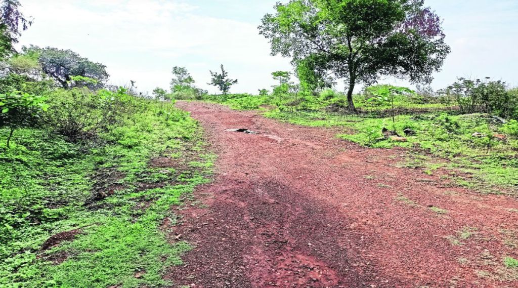 निर्जन ठिकाणी ७० लाखांचा रस्ता