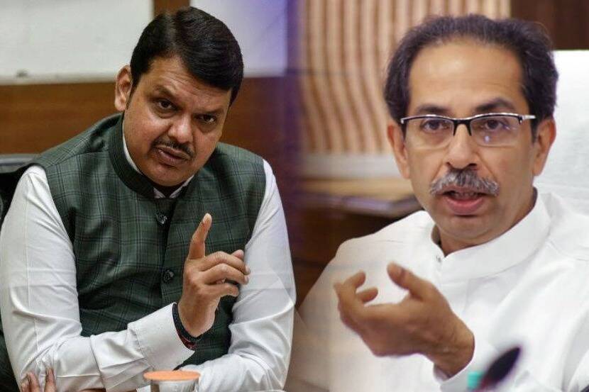 वेळी फडणवीसांसोबत भाजपा प्रदेशाध्यक्ष चंद्रकांत पाटील, विधानपरिषद विरोधी पक्षनेते प्रवीण दरेकर यांची देखील उपस्थिती होती. (संग्रहीत)