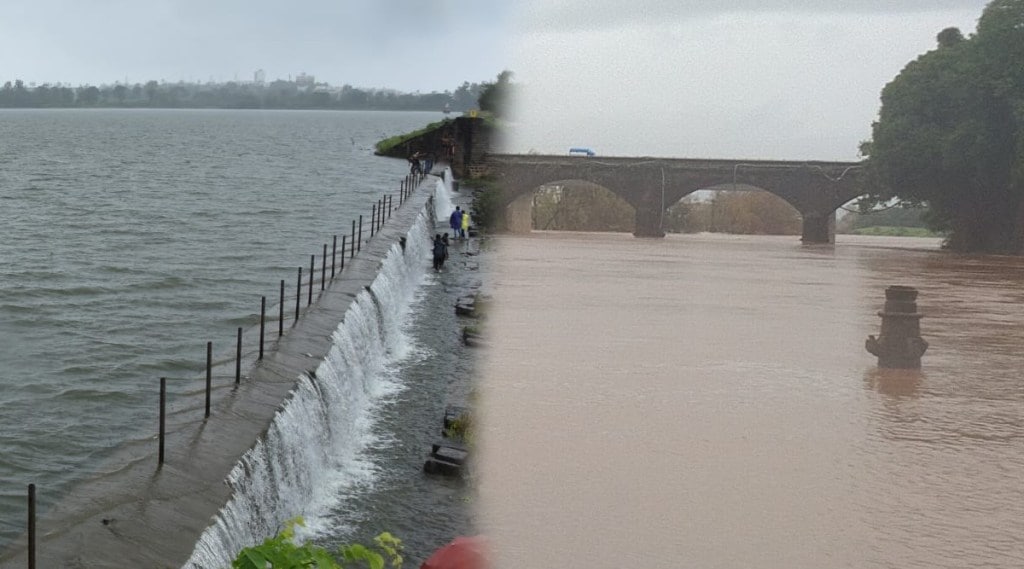 कोल्हापुरात पंचगंगेचे पाणी दुसऱ्यांदा पात्राबाहेर, सावधानतेचा इशारा; ‘कळंबा’ही ओव्हर फ्लो