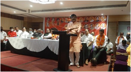 Sanjay Raut's guidance to office bearers in Pimpri-Chinchwad