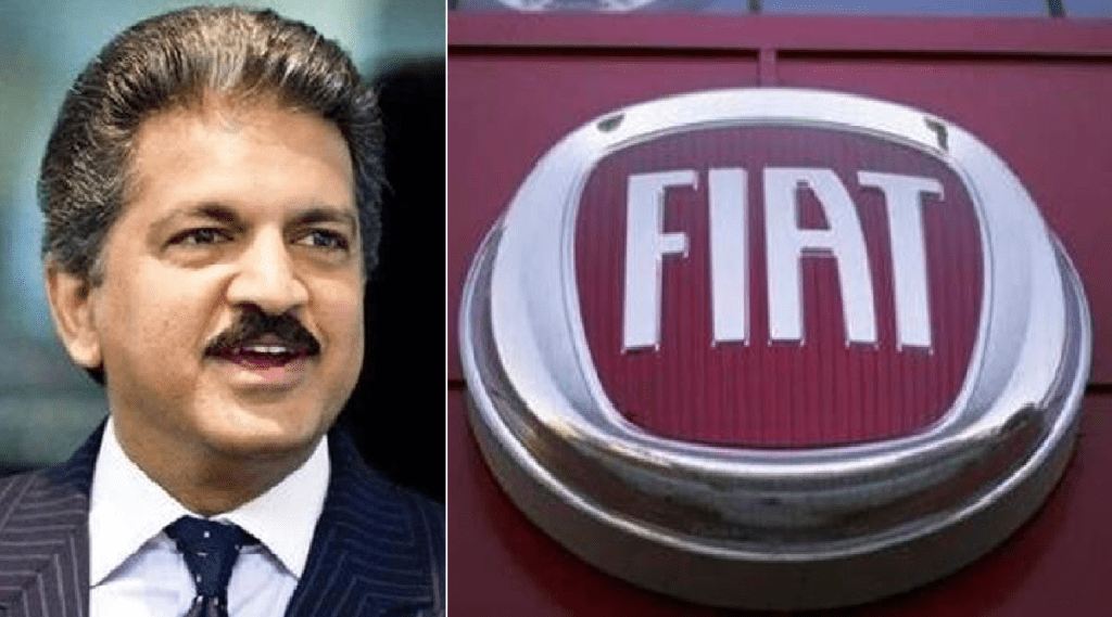 anand mahindra tweet on fiat car new model 1100