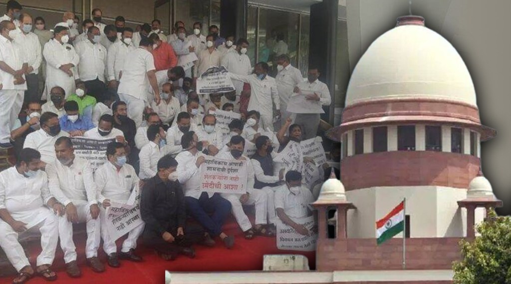12 suspended BJP MLAs run in Supreme Court against state government Petition against action