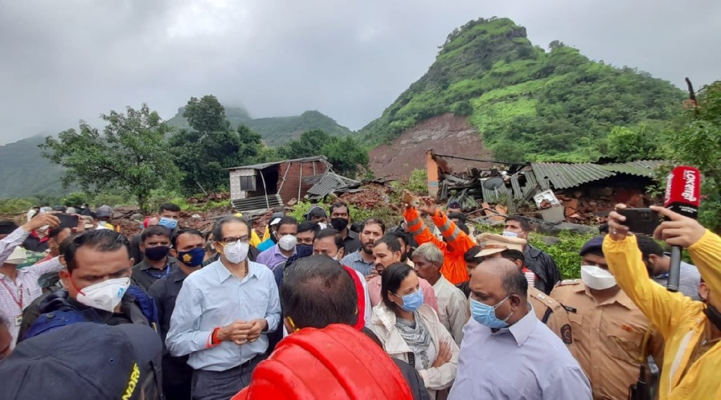 CM Uddhav Thackeray visited the flood-hit village today Keshav Upadhye says