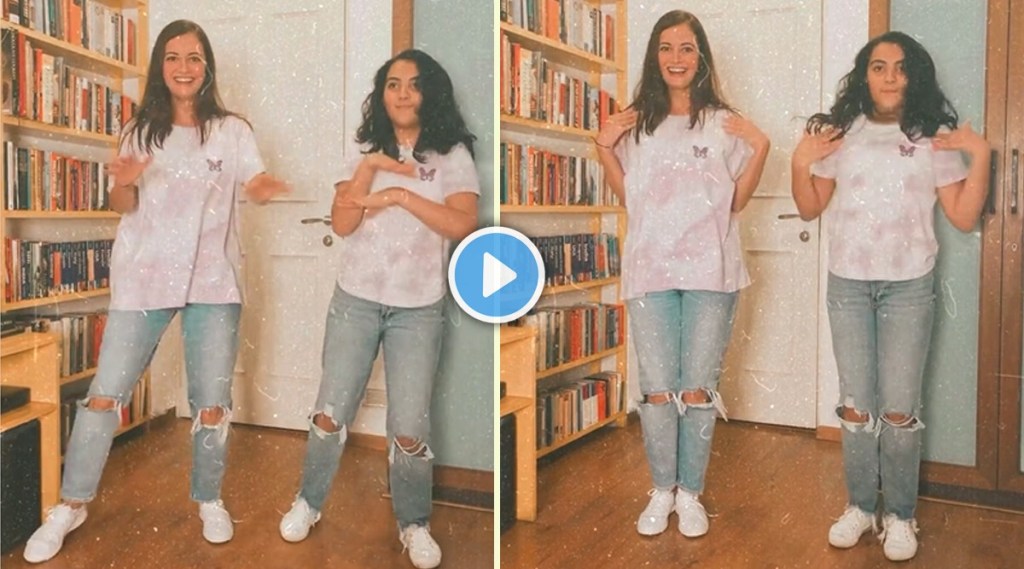 dia mirza dance with step daughter