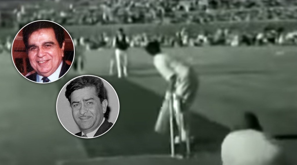 when raj kapoor and dilip kumar teams played friendly match in 1962