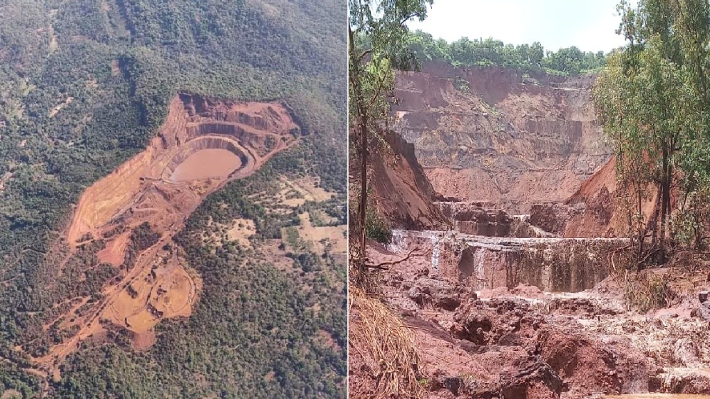 kalne village mining work
