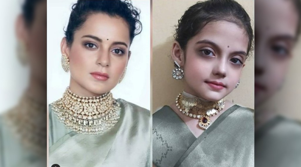 Kangana Ranaut news, kangana ranaut lookalike, kangana ranaut little girl fan, kangana ranaut fan videos, kangana ranaut fan photos, Kangana Ranaut,
