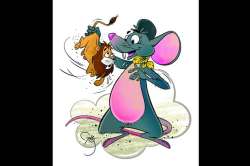 पिटुकला सिंह आणि मोठ्ठा उंदीर