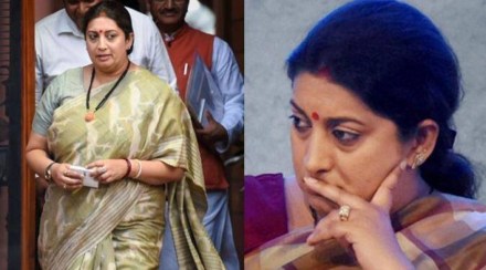 alka lamba has taken a jibe at smriti irani over changes in modi government cabinet