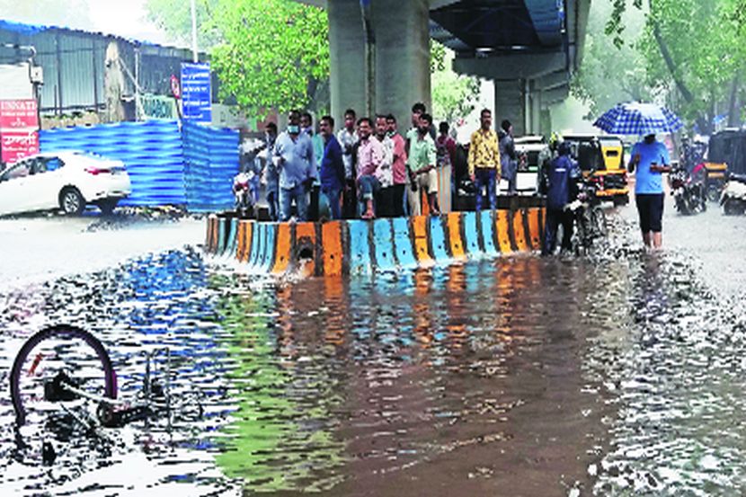 ठाण्यातील सखल भाग ‘जैसे थे’च
