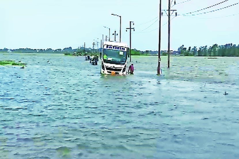 सलग तीन दिवस गास सनसिटी पाण्याखाली