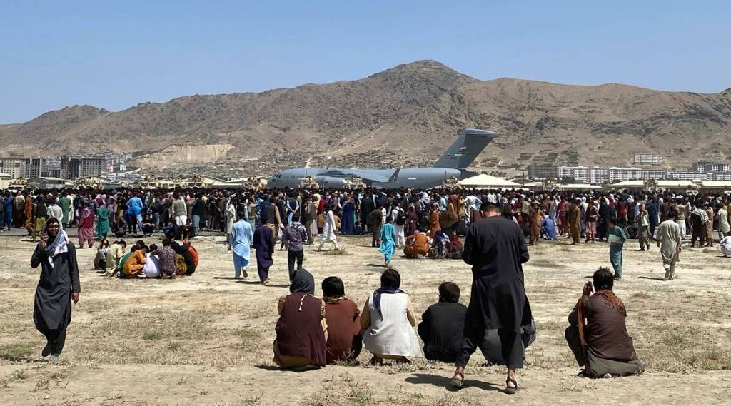 Fight between Afghan forces and unidentified gunmen at Kabul airport in Afghanistan